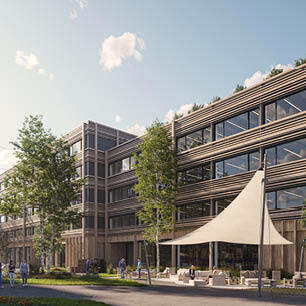 Timber Factory Außenansicht